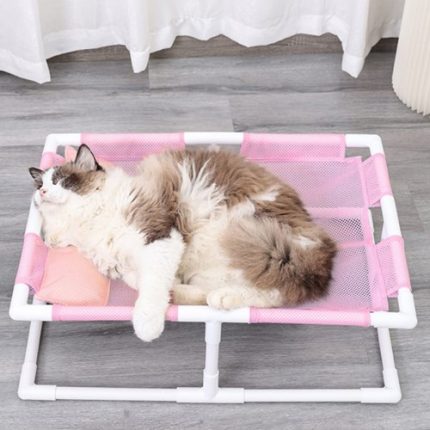 도그웨그 메쉬 해먹 고양이 조립식 침대