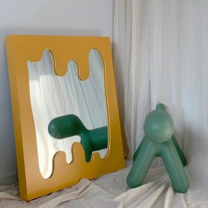 Wave Mirror 물결 웨이브 파도 거울 전신거울 84x68cm