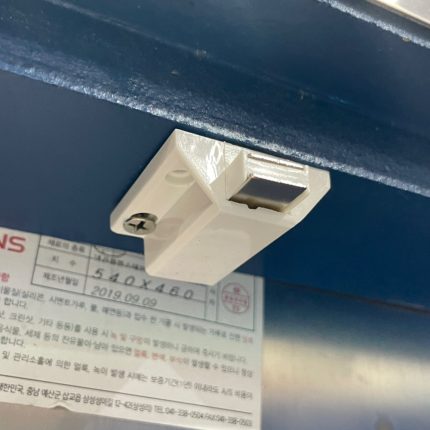 푸쉬 원터치 자석 빠찌링 사각
